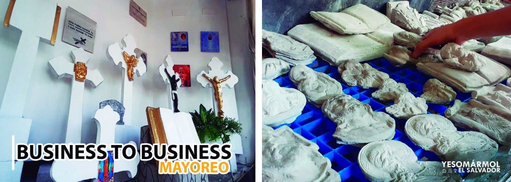 Fábrica de arte funerario en El Salvador