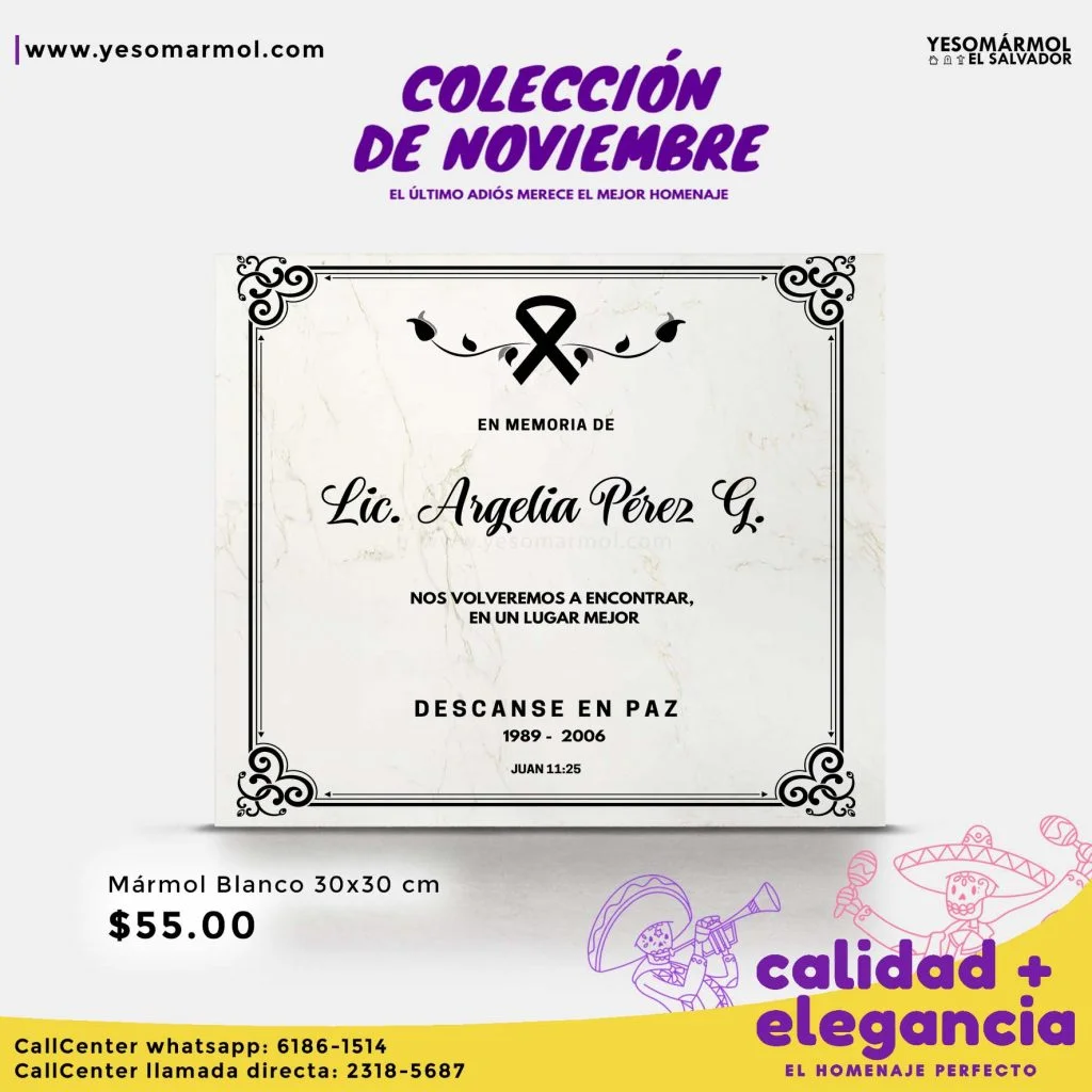 Lápidas El Salvador